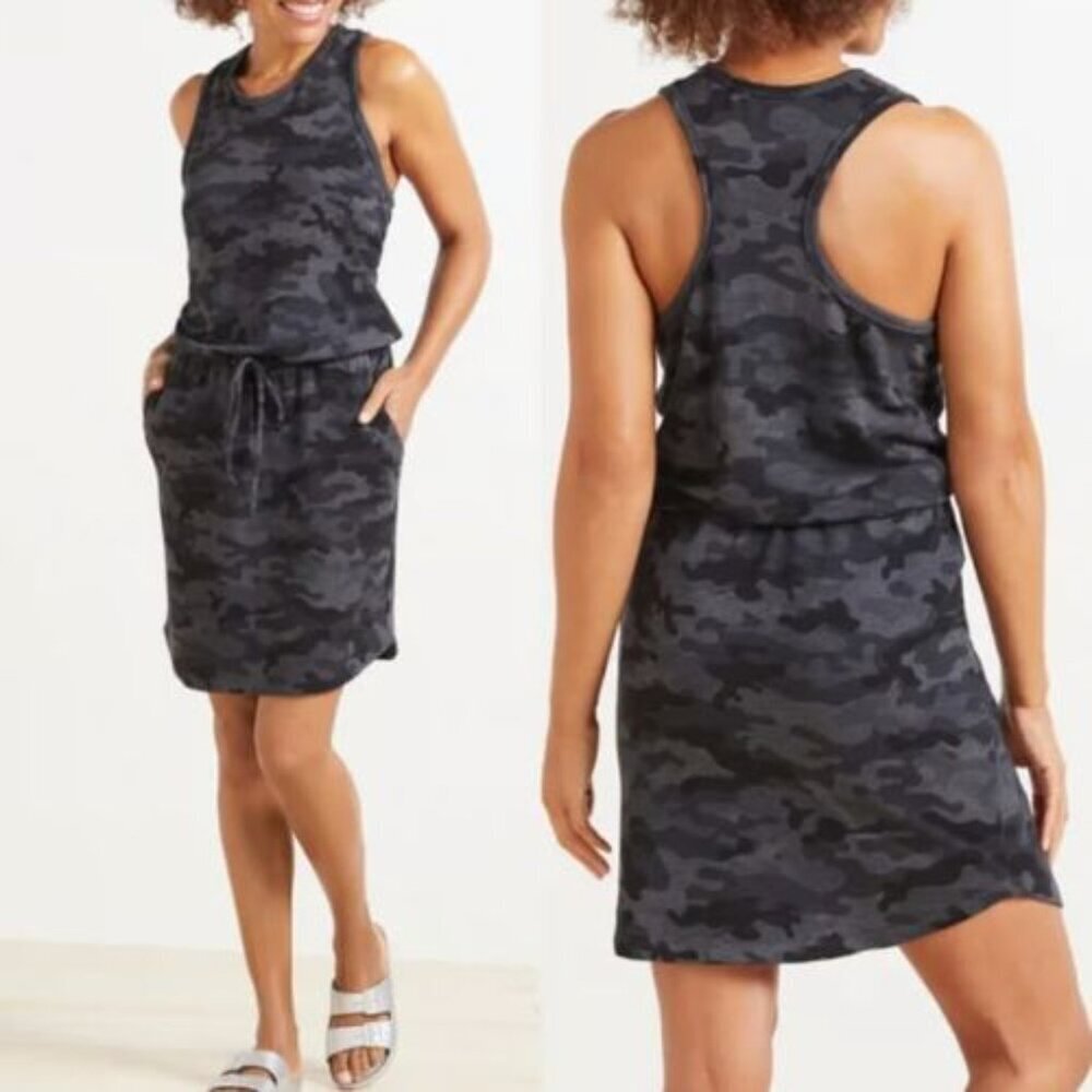 Sundry x Evereve The Weekender Camo Racerback Tank Mini Dress 2 36204